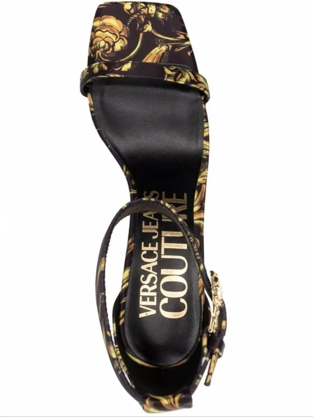 AUTHENTIC Versace Jeans Couture Baroque Heels | Size 6 | Brand New | Dust Bag - Picture 5 of 16